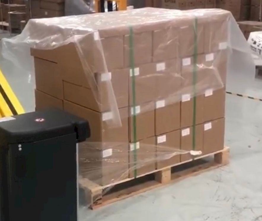 plastic pallet cover